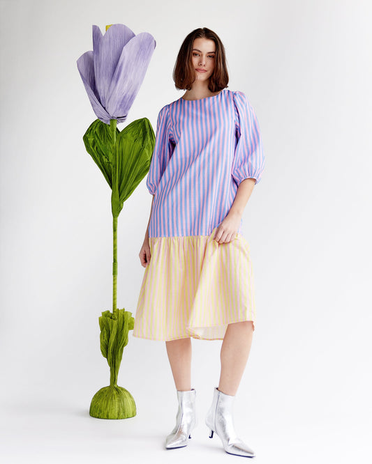 Melbourne Midi Dress - Sunkissed