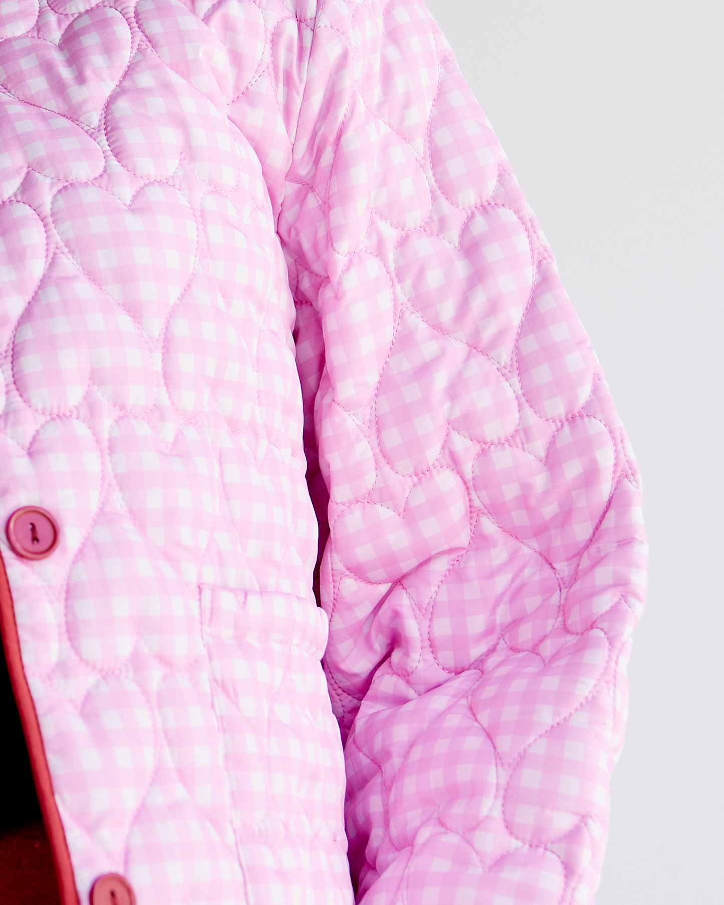 Queen of Hearts Quilted Jacket