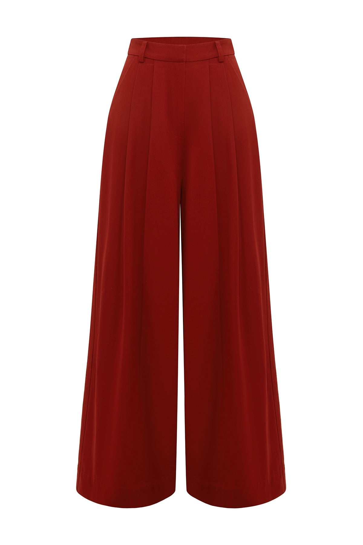 WESLEY TROUSER - GARNET