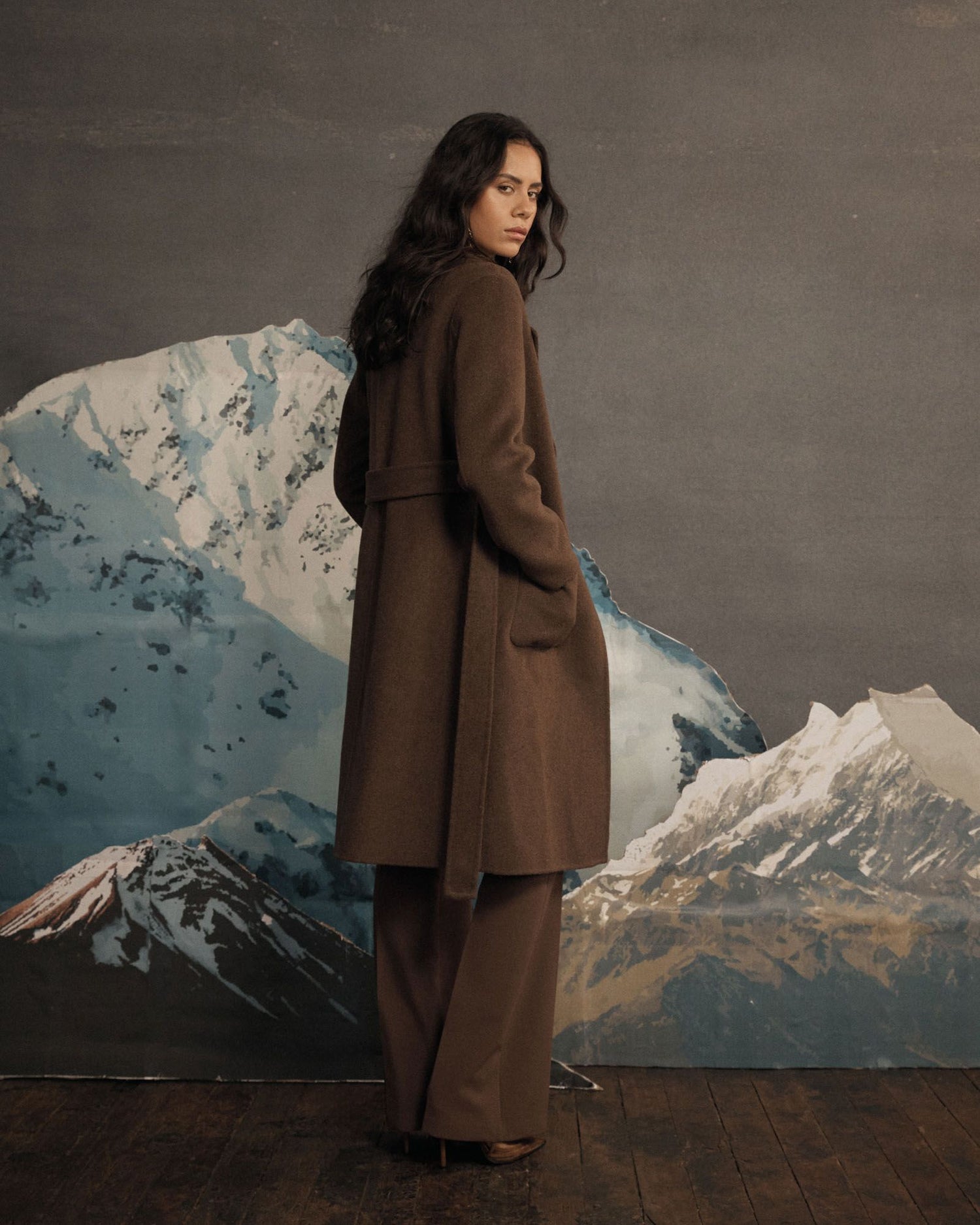 Alani Wool Blend Coat