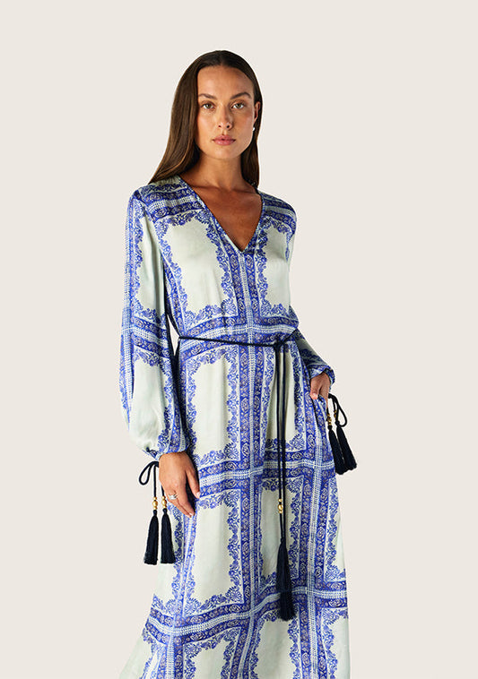 Jordi Long Sleeve Maxi Dress