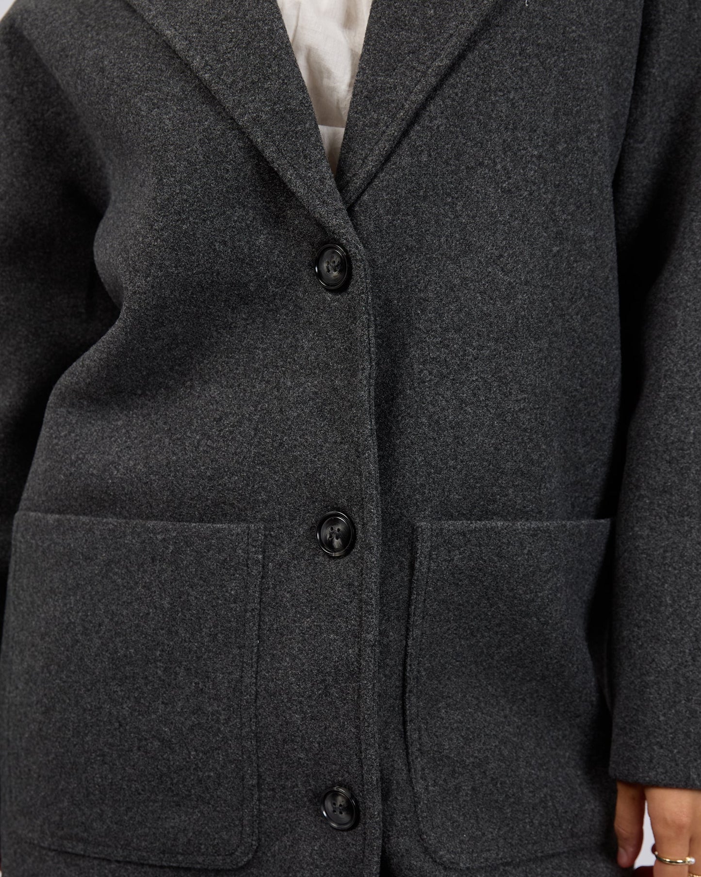 Dion Coat Charcoal