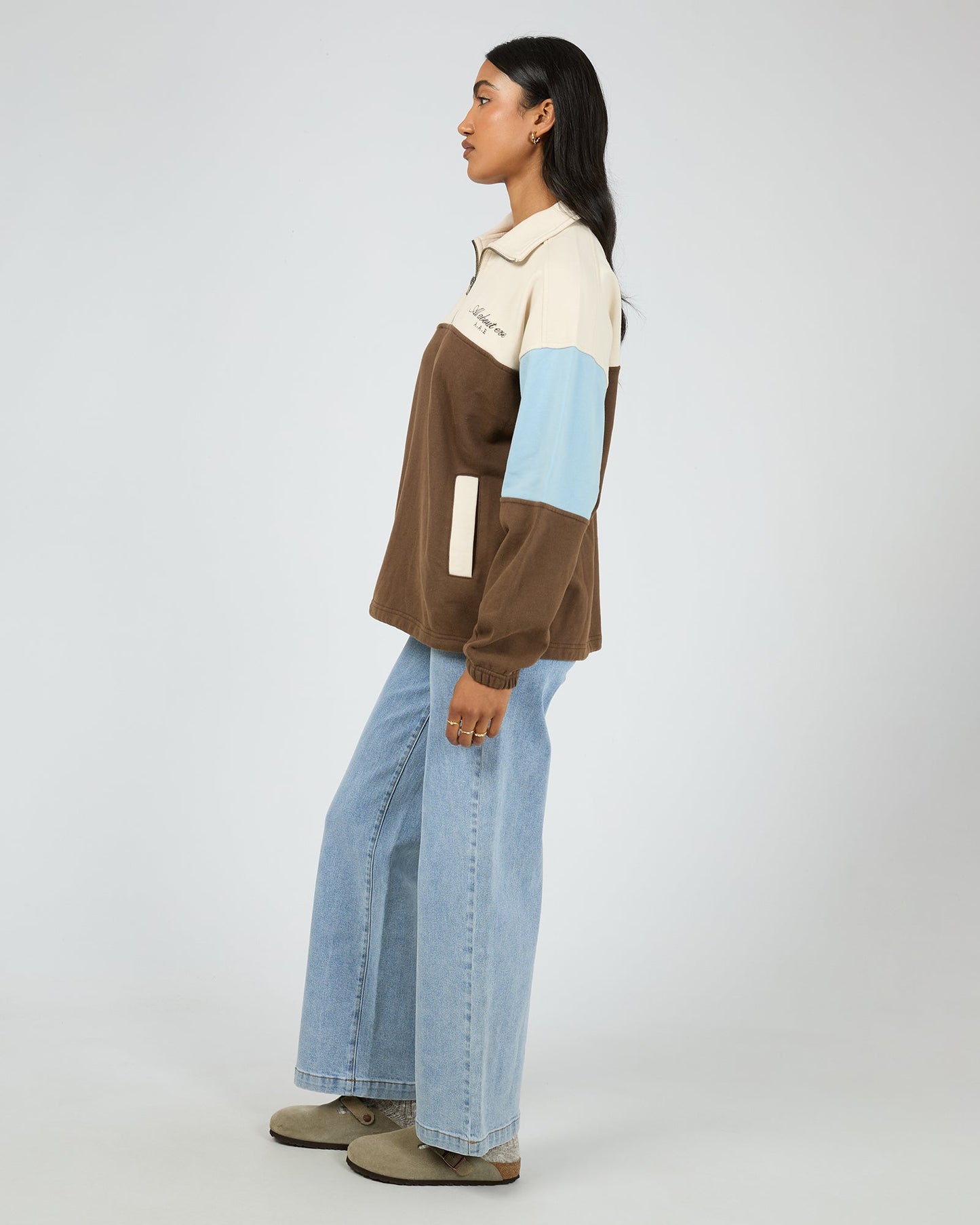 Libby 1/4 Zip Multicoloured