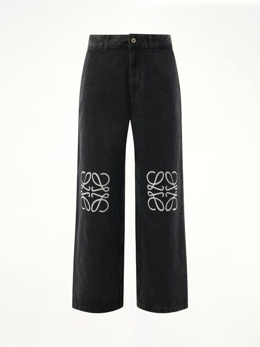 Anagram Baggy Jeans AF in Black