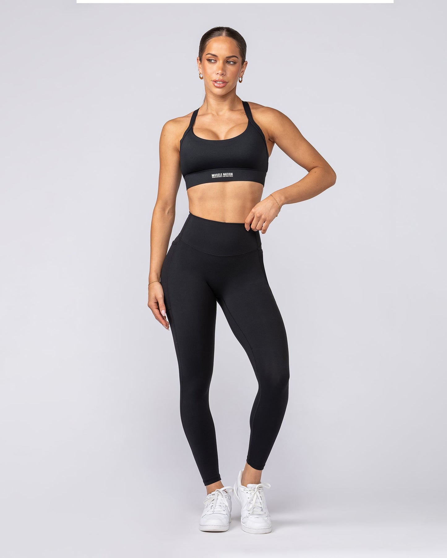 Agility Aura Pocket Ankle Length Leggings