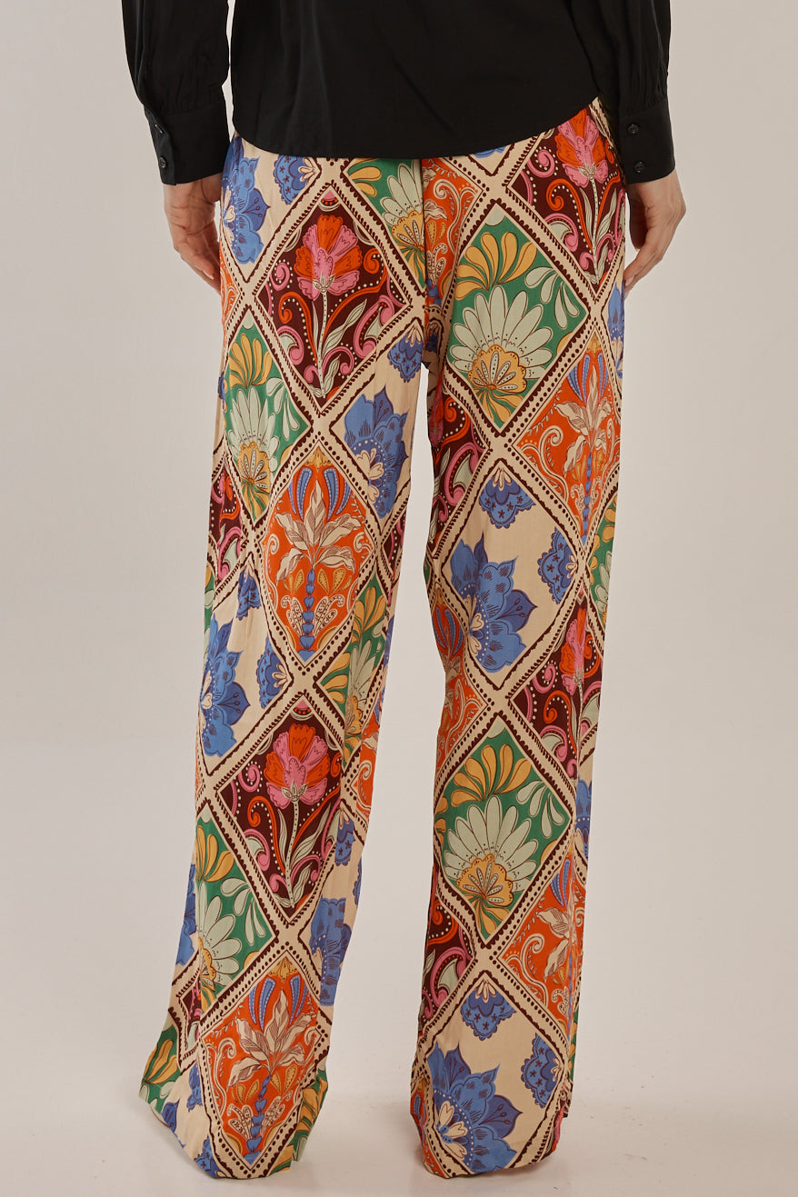 Lyon Pant - Villa Floral Print