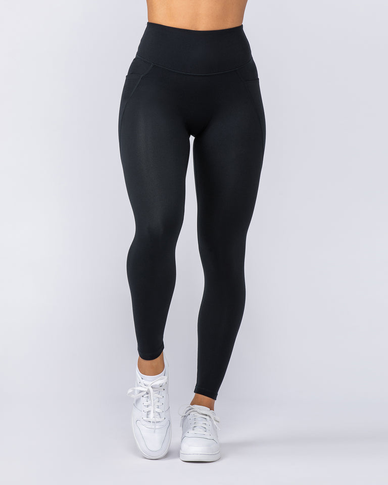 Booty Shaper Pocket Ankle Length Leggings