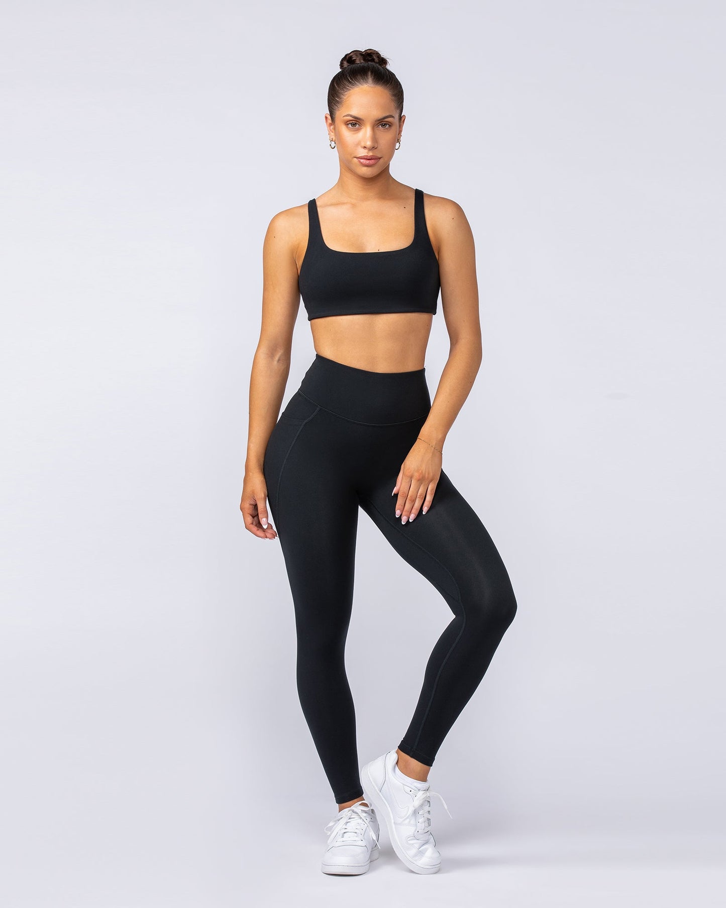 Booty Shaper Pocket Ankle Length Leggings