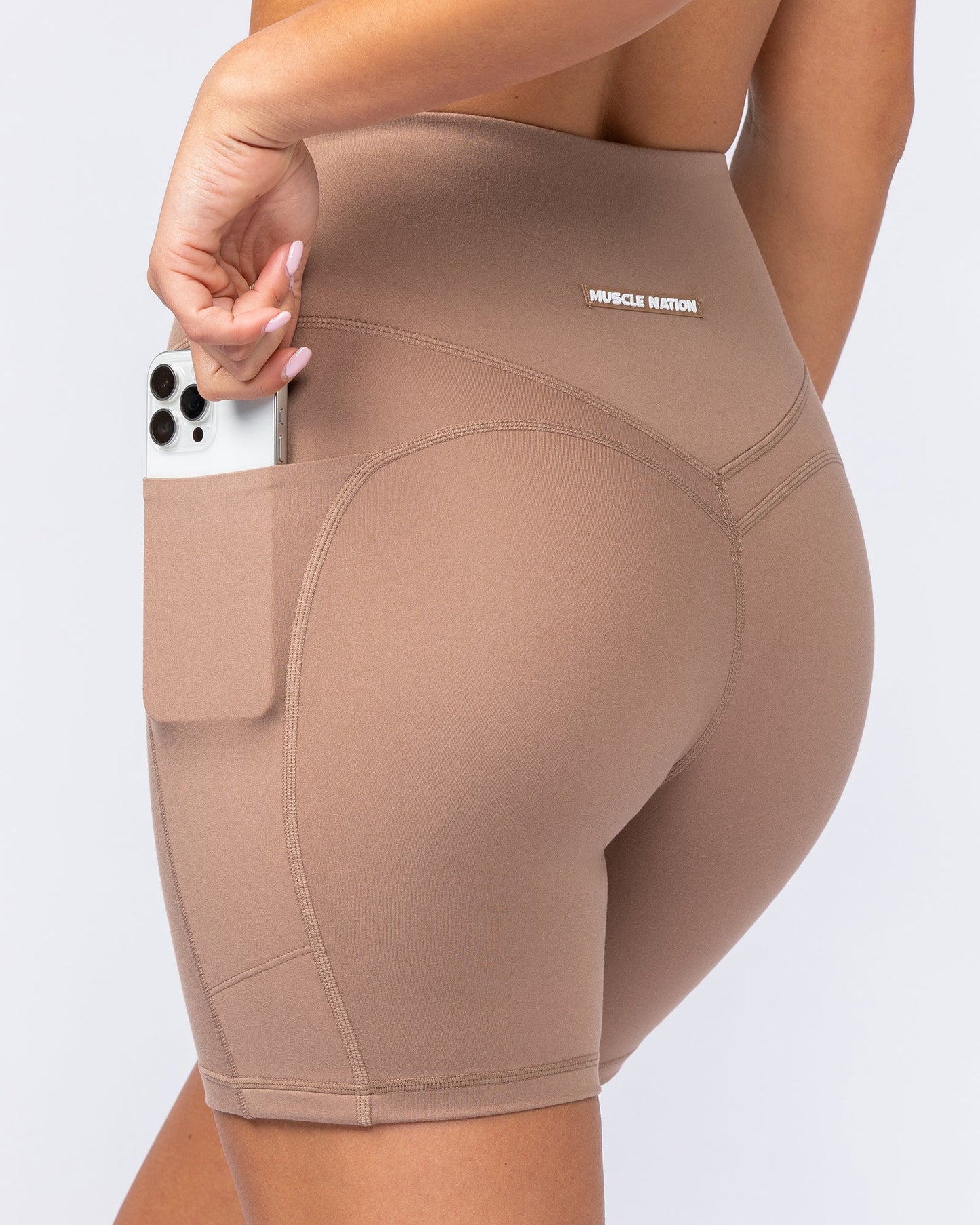 Booty Shaper Pocket Bike Shorts