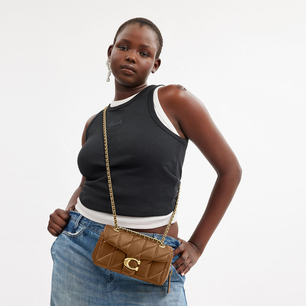 Tabby Shoulder Bag 20 With Quilting