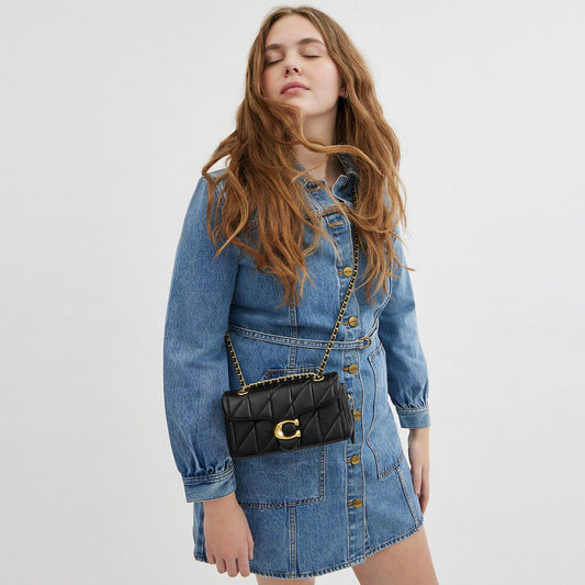 Tabby Shoulder Bag 20 With Quilting