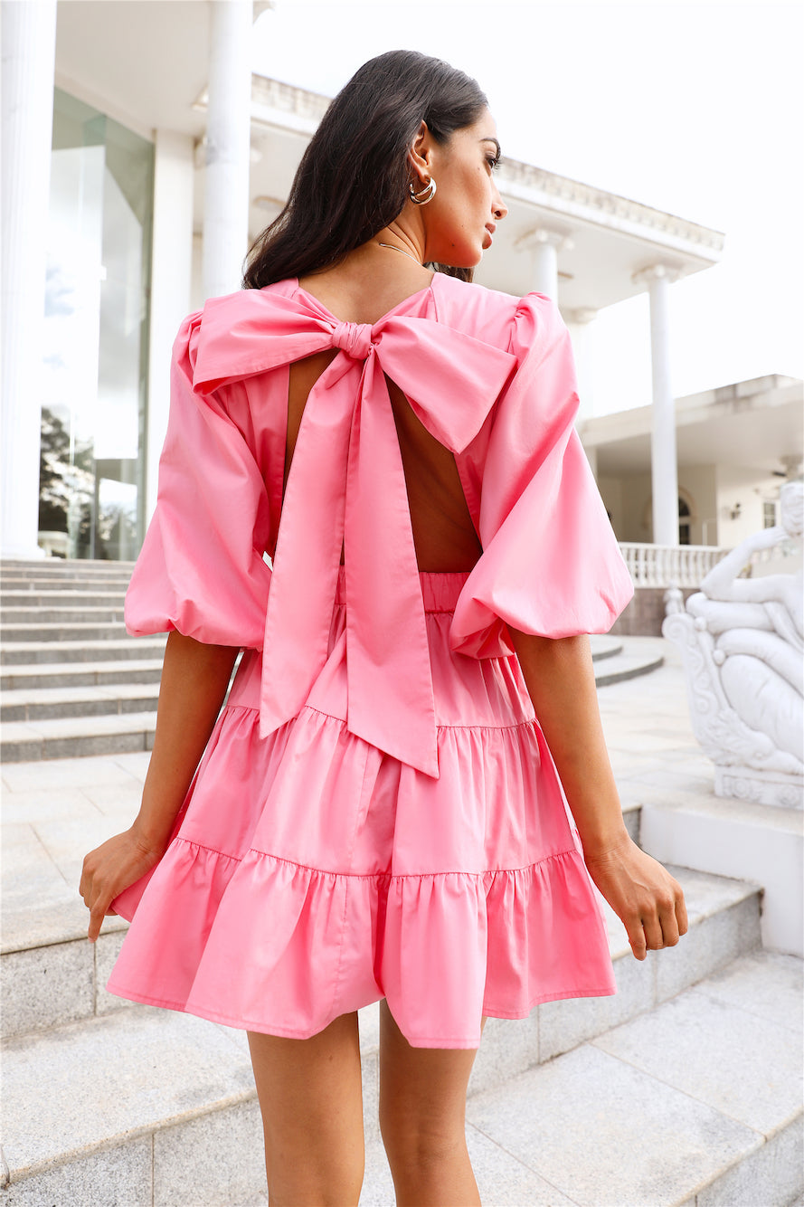 HELLO MOLLY Sweetest Treat Mini Dress Pink