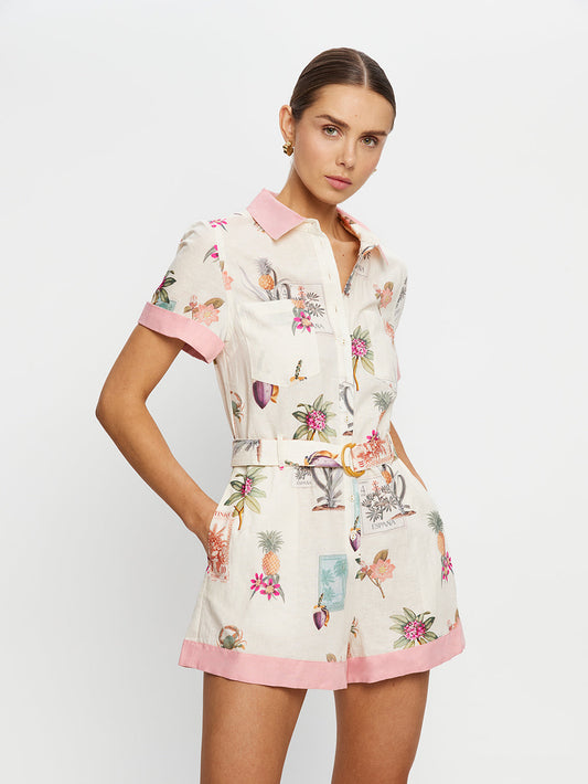 Lyra Linen Playsuit