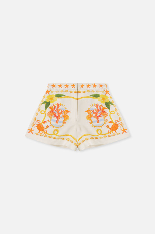 Coastal Print Short