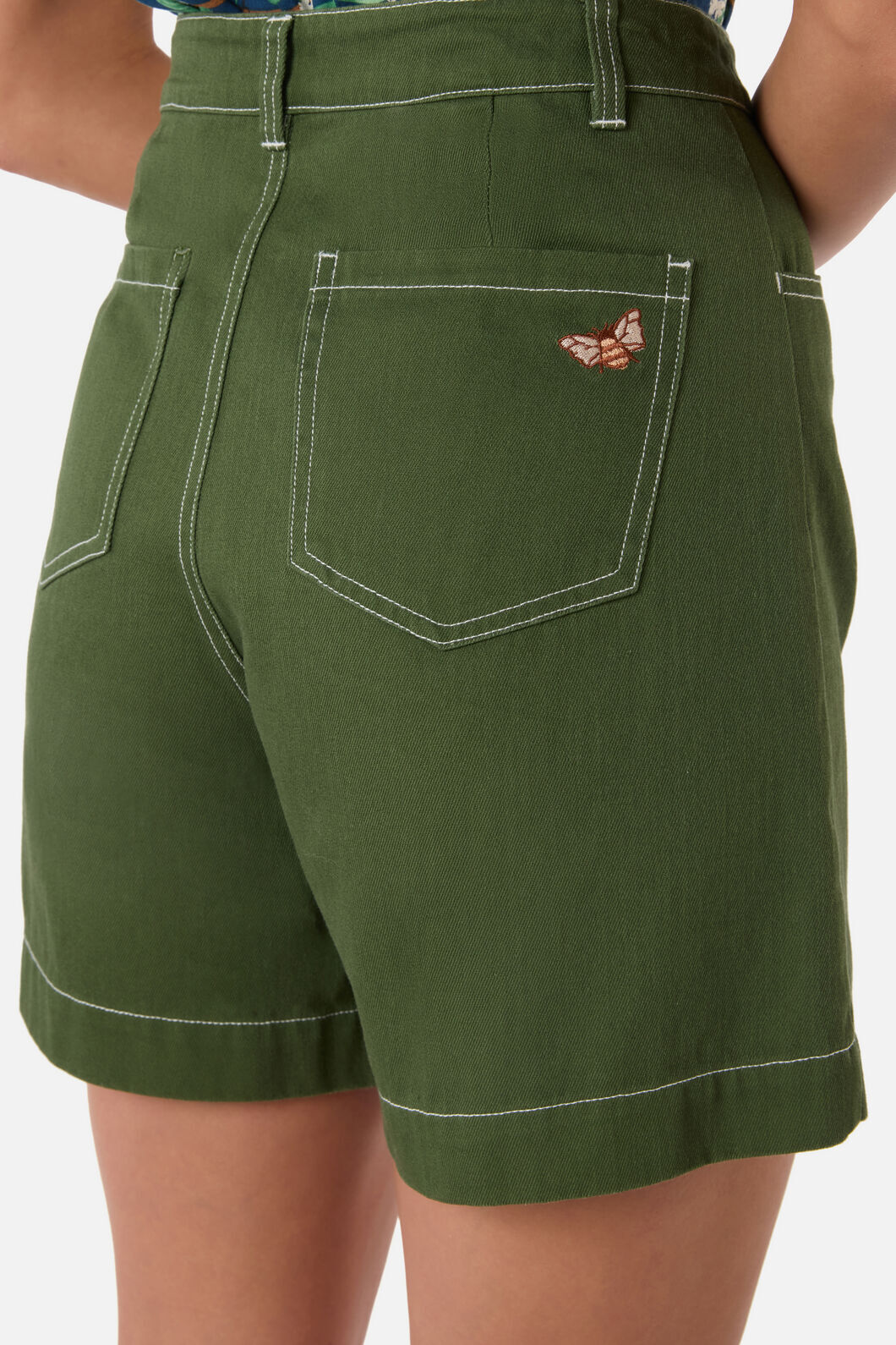 Sammy Contrast Stitch Short