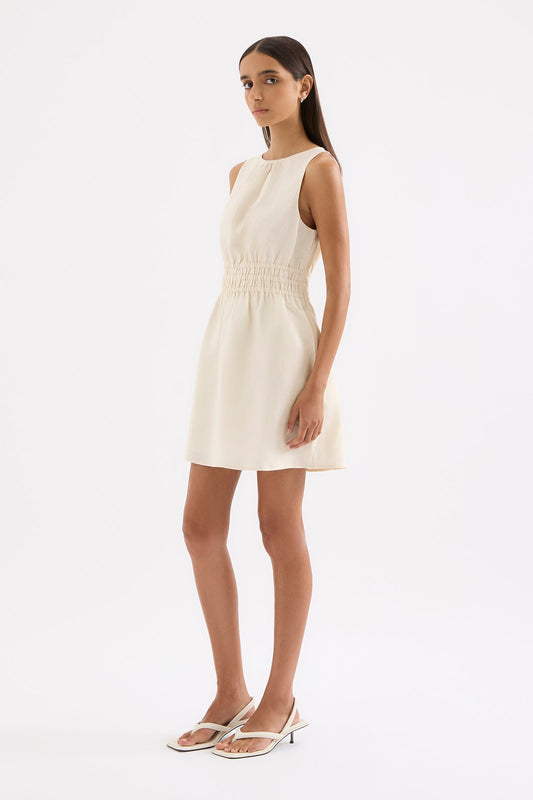 ANDRI LINEN MINI DRESS