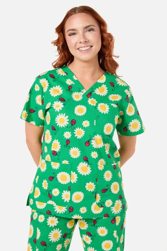 Daisy Ladybird scrub set