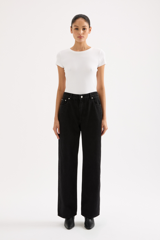 Organic Relaxed Leg Jean