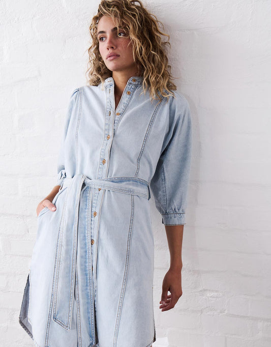 Gabriella Dress - Sky Blue