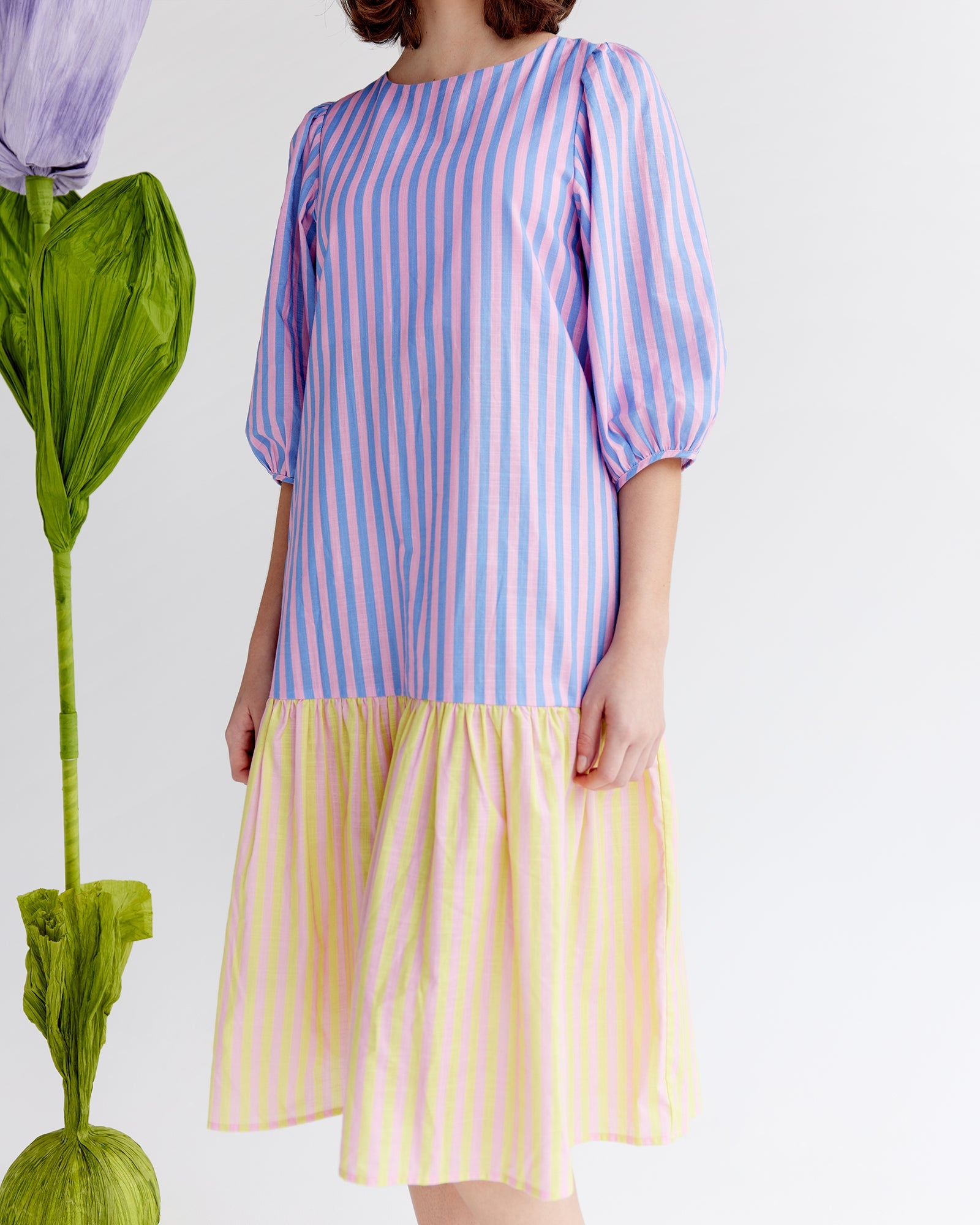 Melbourne Midi Dress - Sunkissed