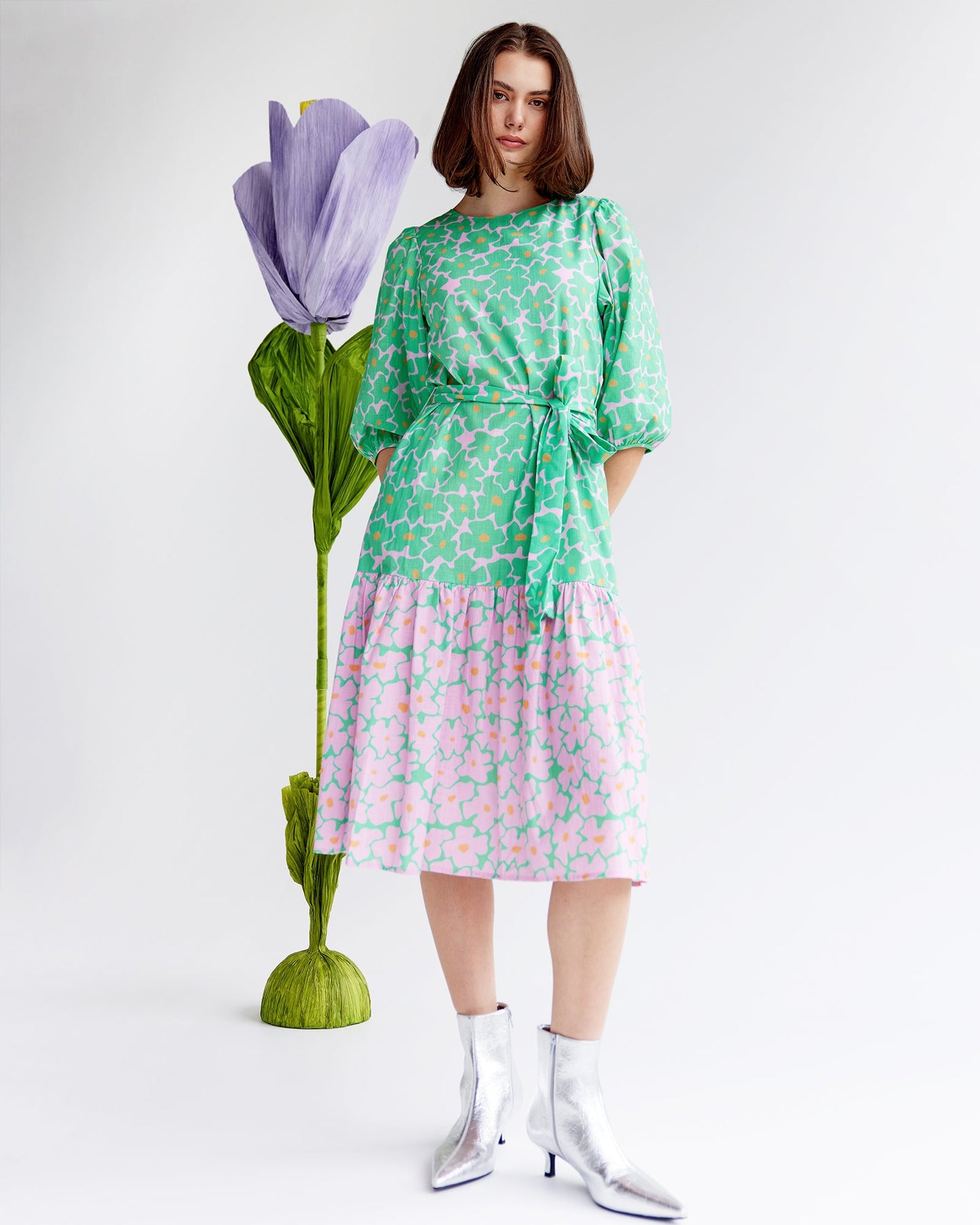Melbourne Midi Dress - Blossom