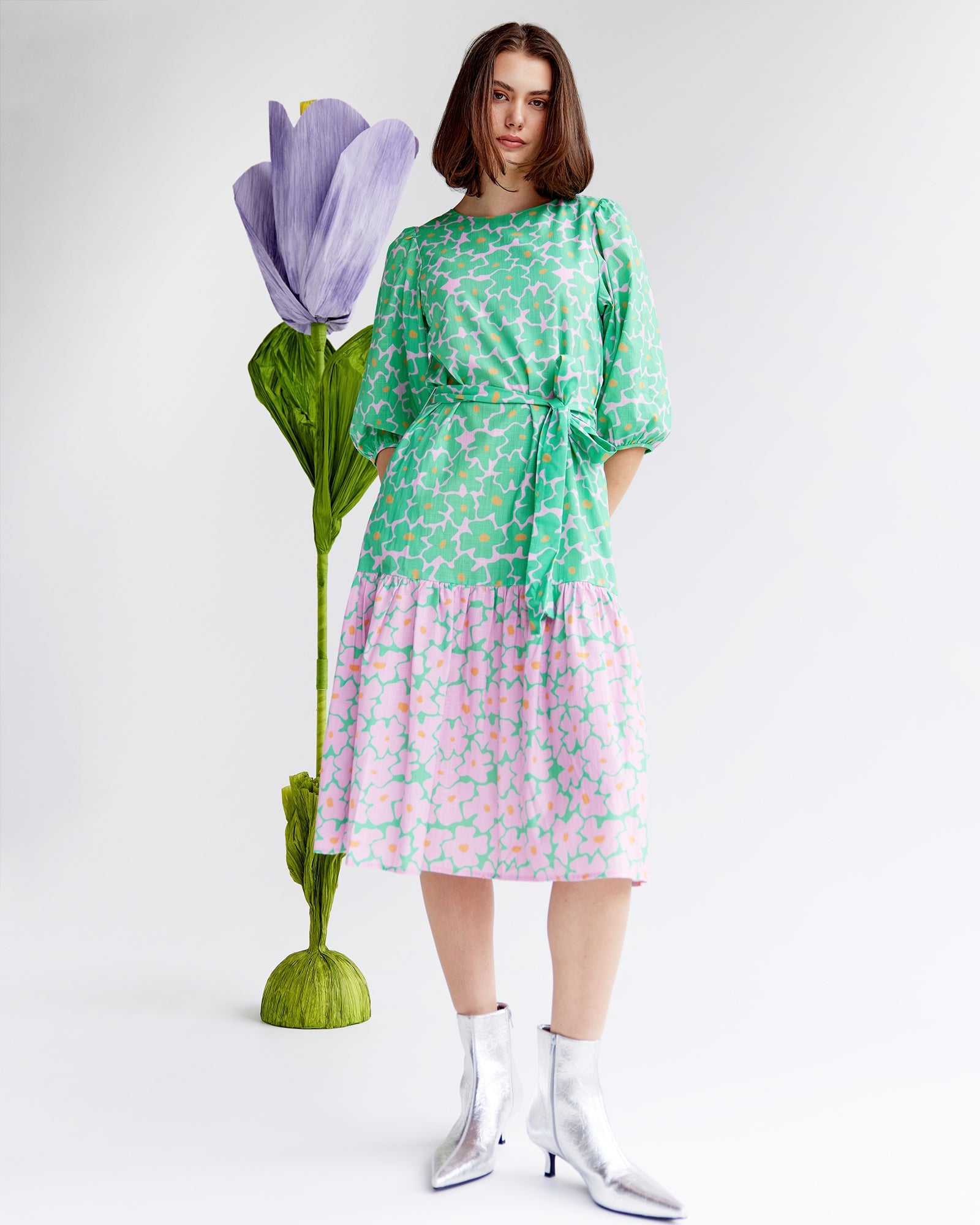 Melbourne Midi Dress - Blossom