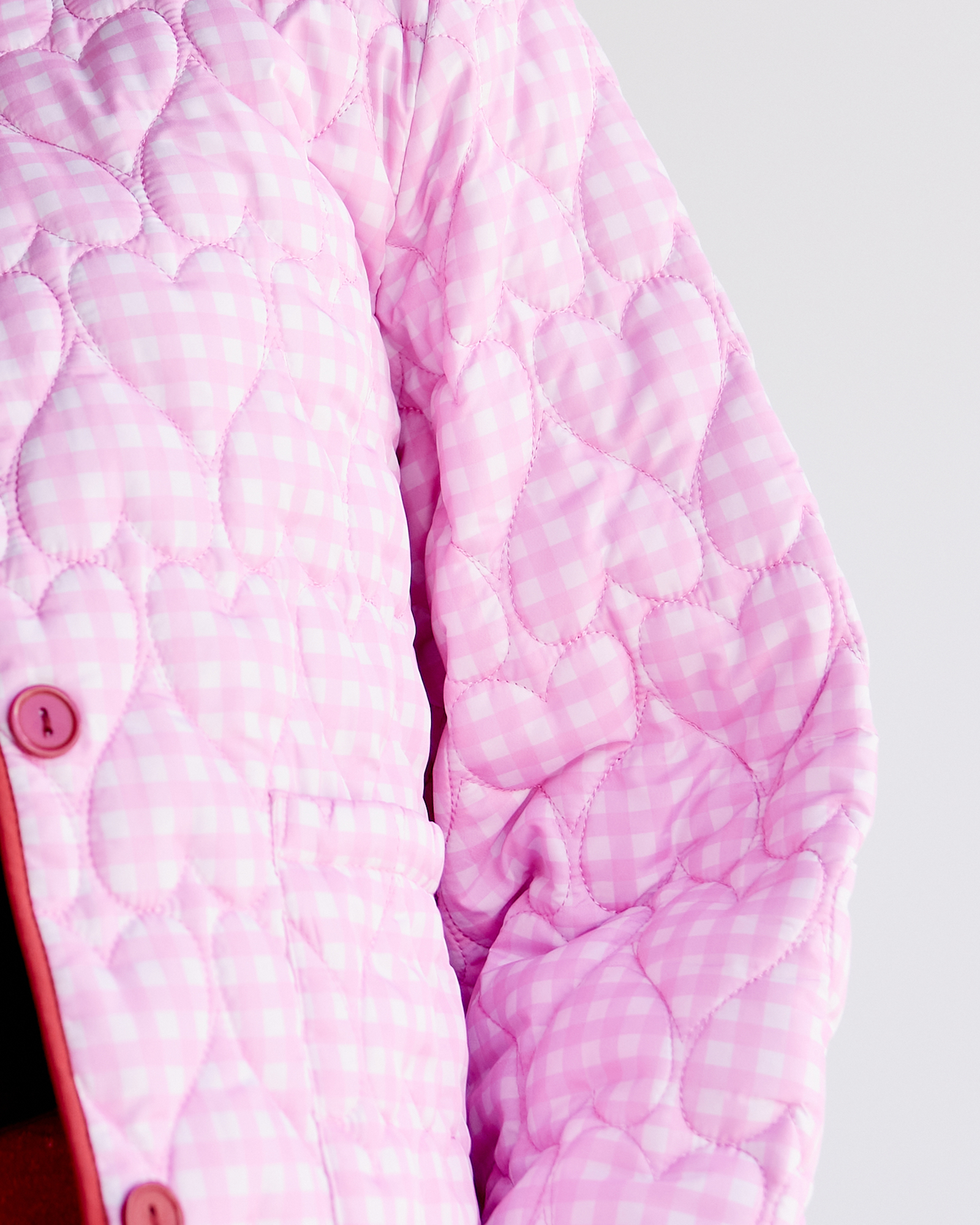 Queen of Hearts Quilted Jacket