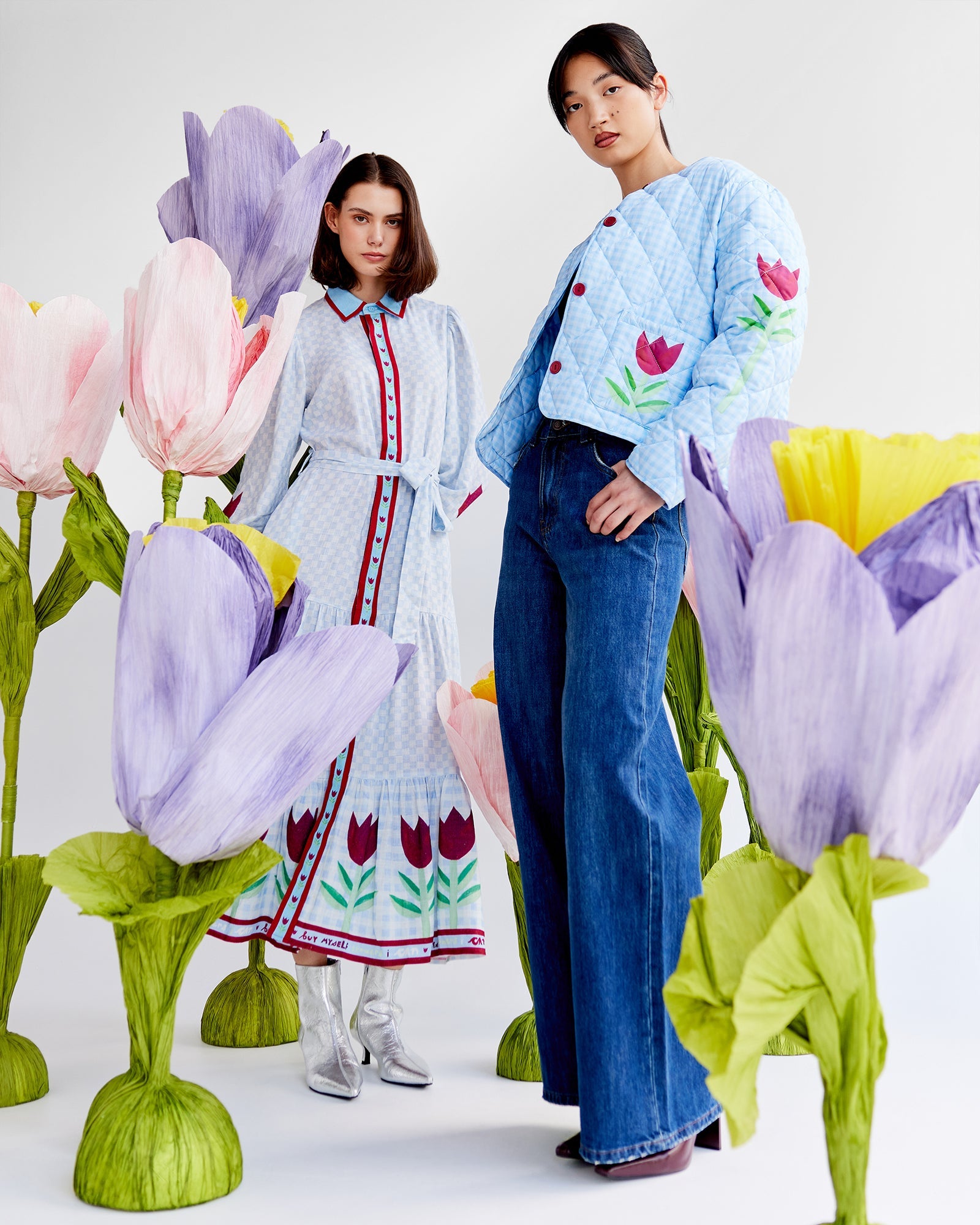 Buy Myself Flowers Quilted Jacket