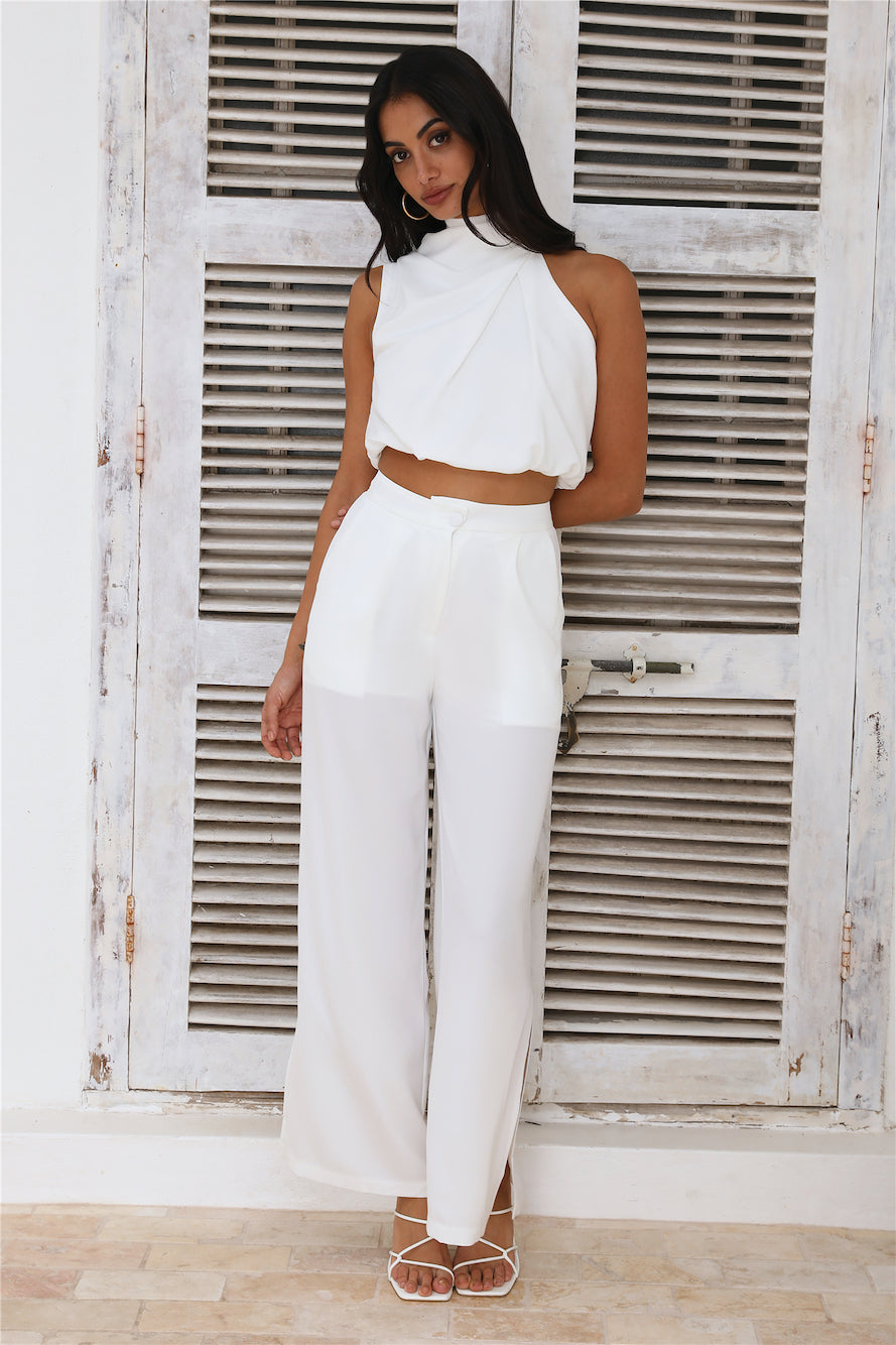 Style At Midnight Pants White