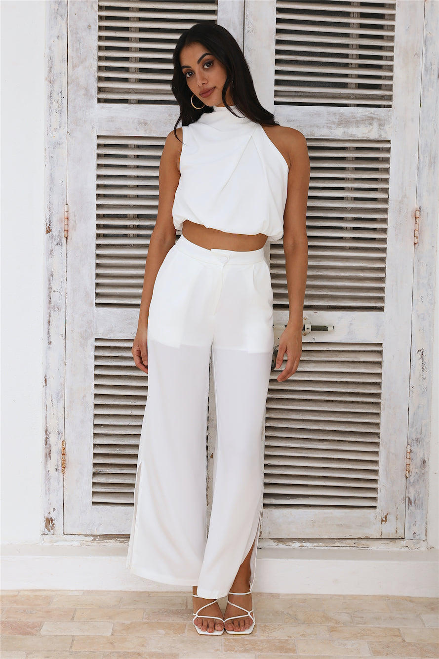 Style At Midnight Pants White