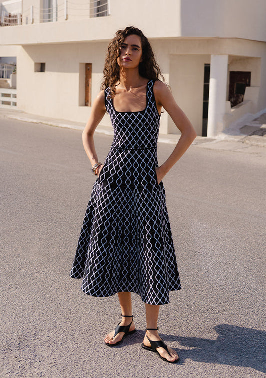 Tropea Knit Midi Dress