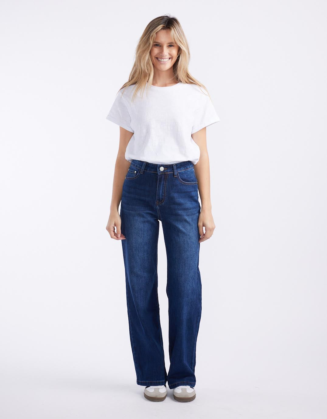 Marlowe Stretch Straight Leg Jean - Dark Wash
