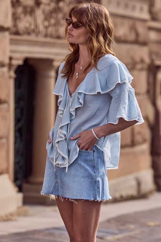 1979 Denim Mini Skirt