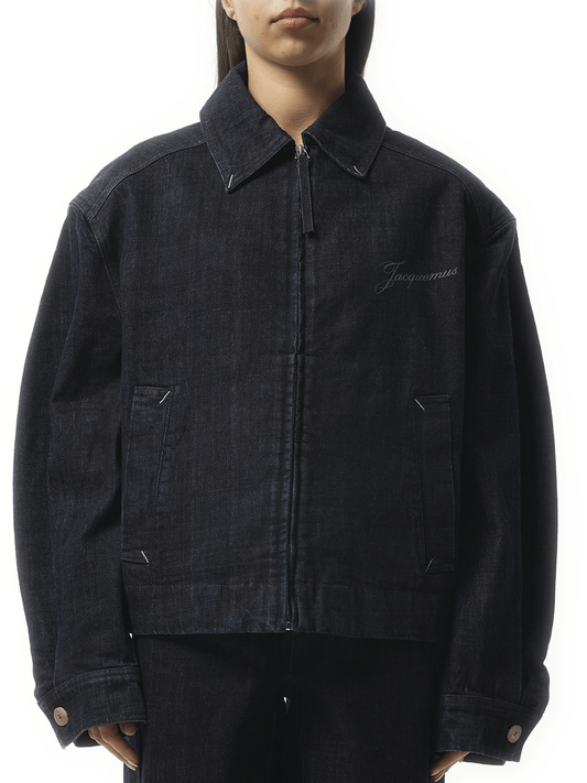 La Veste Denim Canevas in Dark Navy
