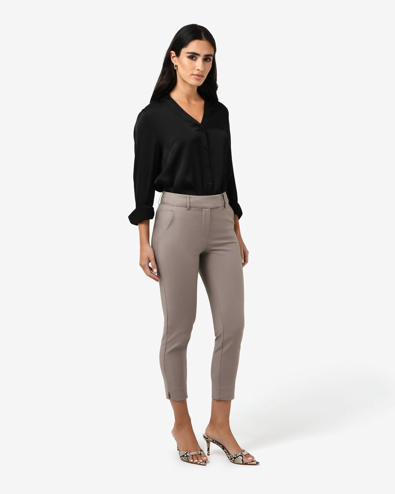 Josie 2 Cropped Notch Pants