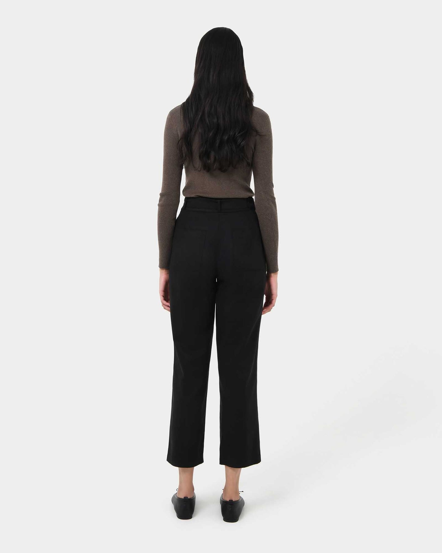 Mazzy Cotton Belted Trousers