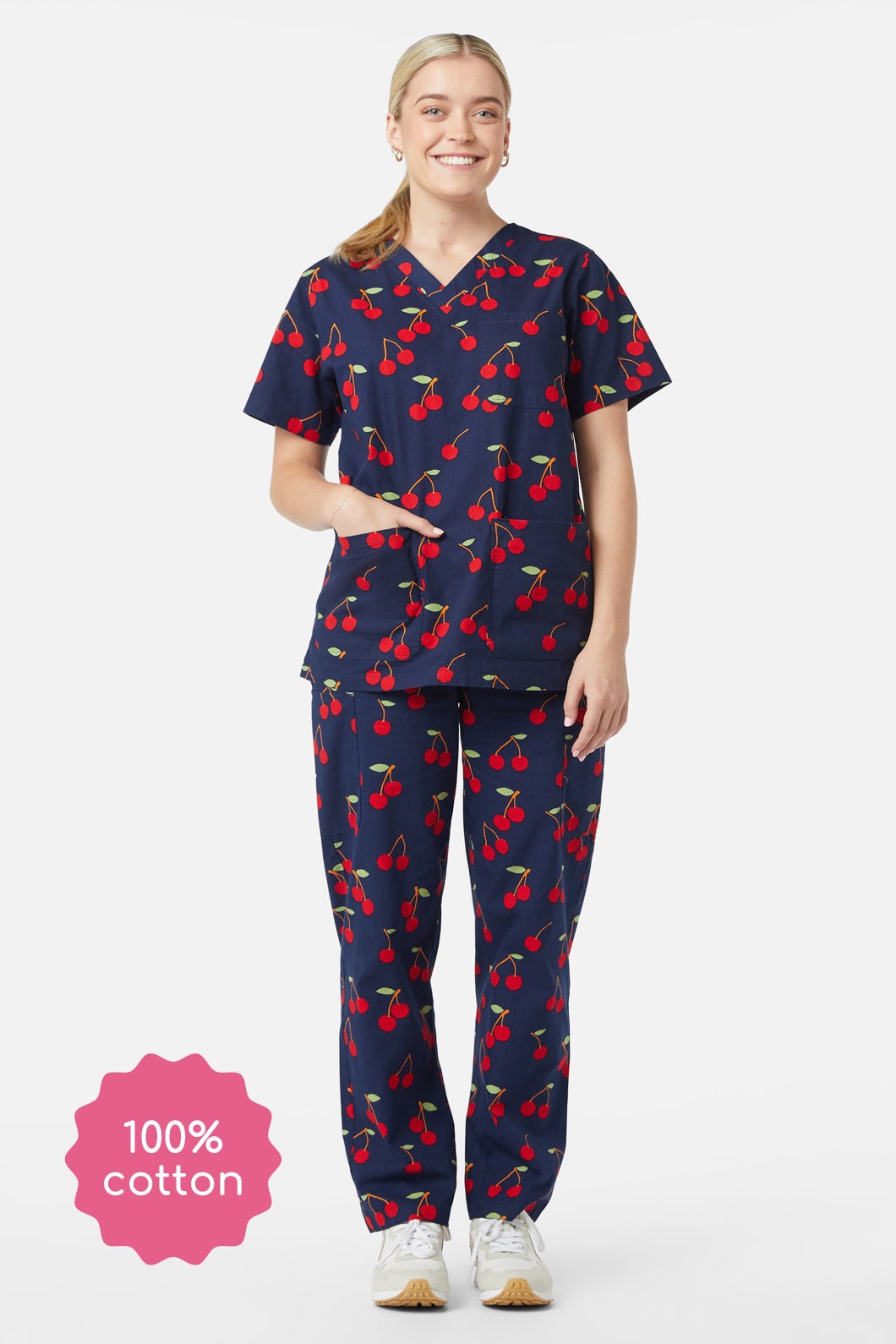 Sweet Cherry Scrub Set