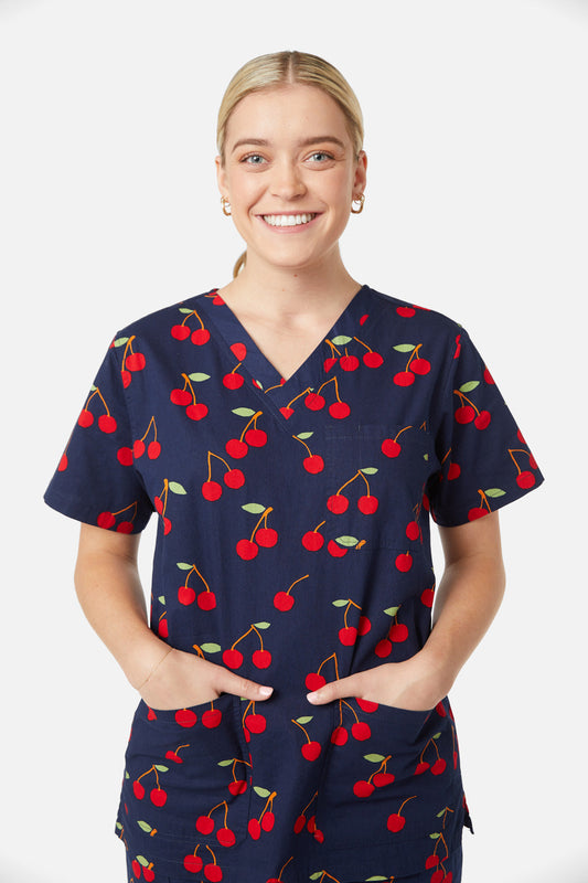 Sweet Cherry Scrub Set