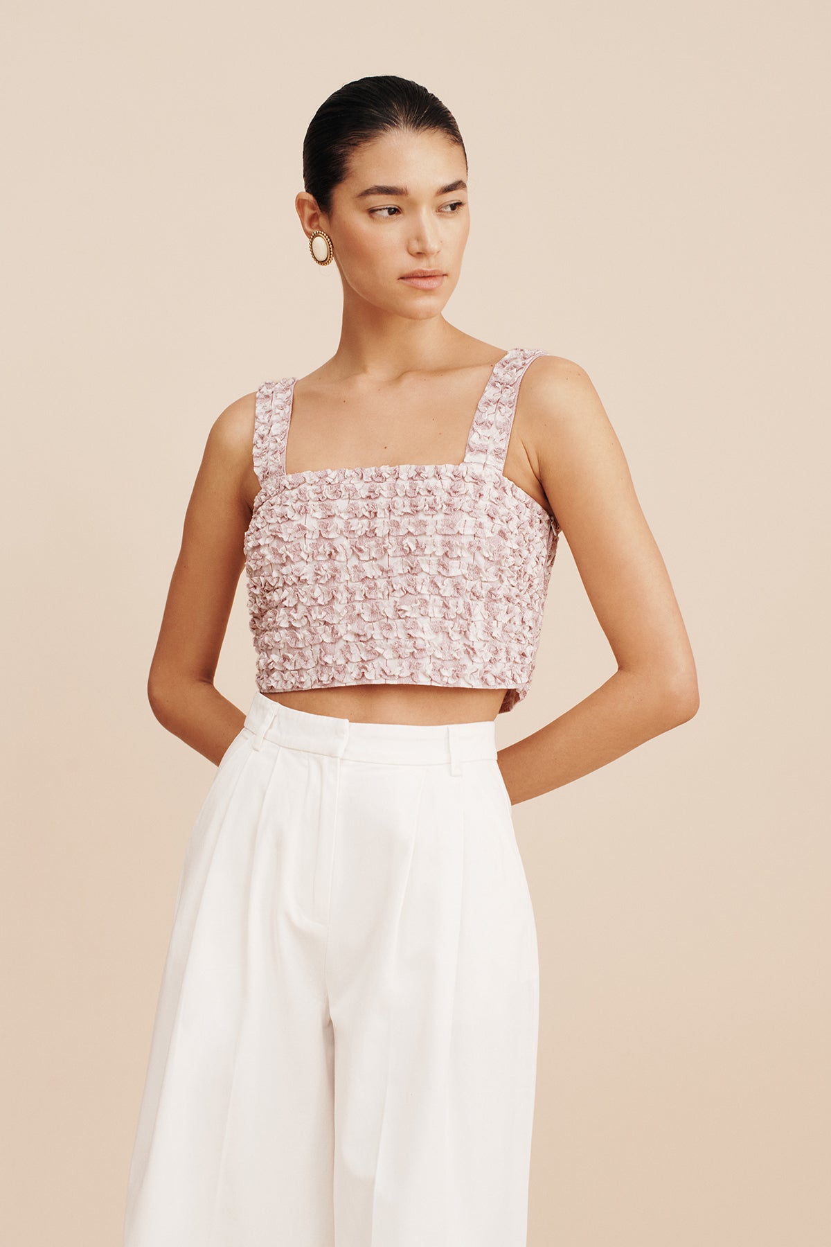 WESLEY TROUSER - VINTAGE WHITE