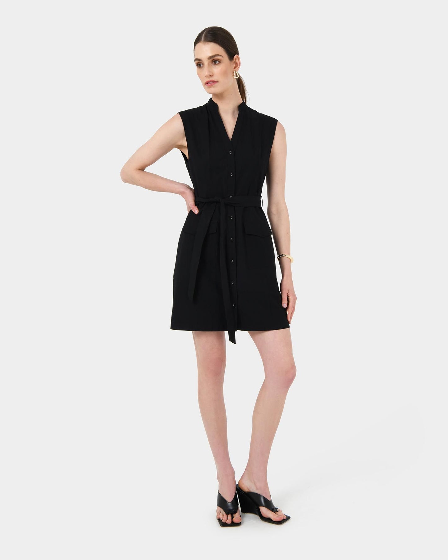 Kiran Utility Tie Dress