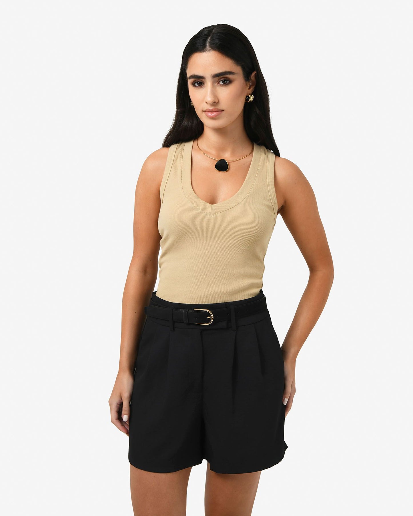 Lexee Pleat Front Short