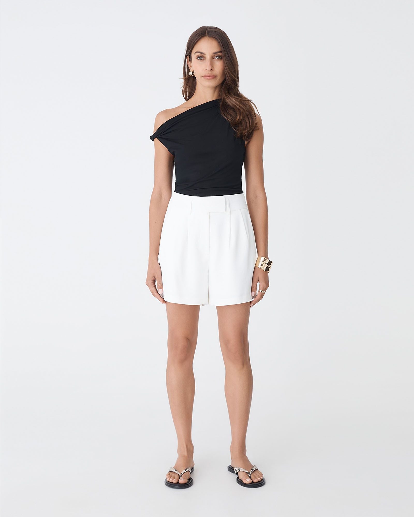 Lexee Pleat Front Short