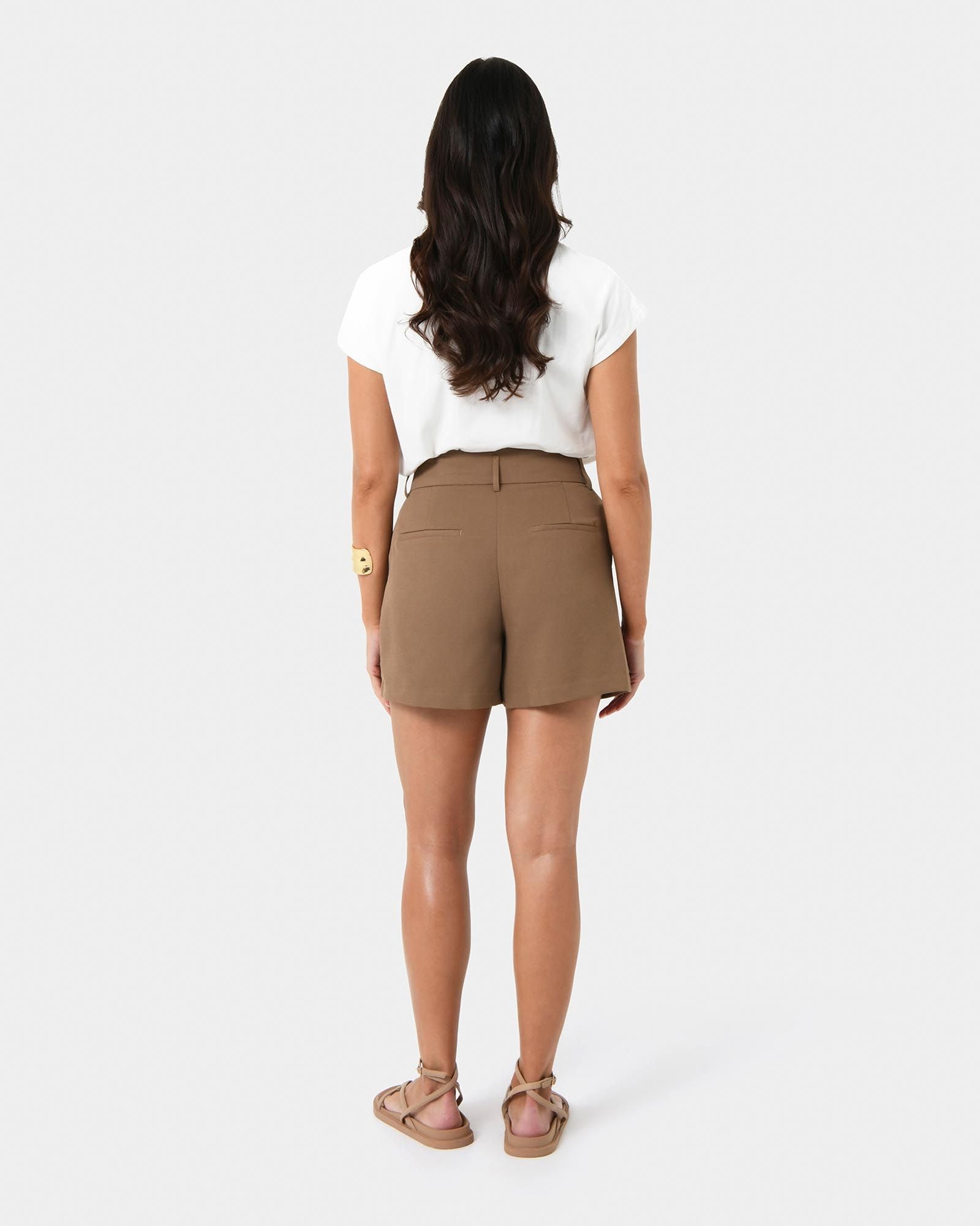 Lexee Pleat Front Short