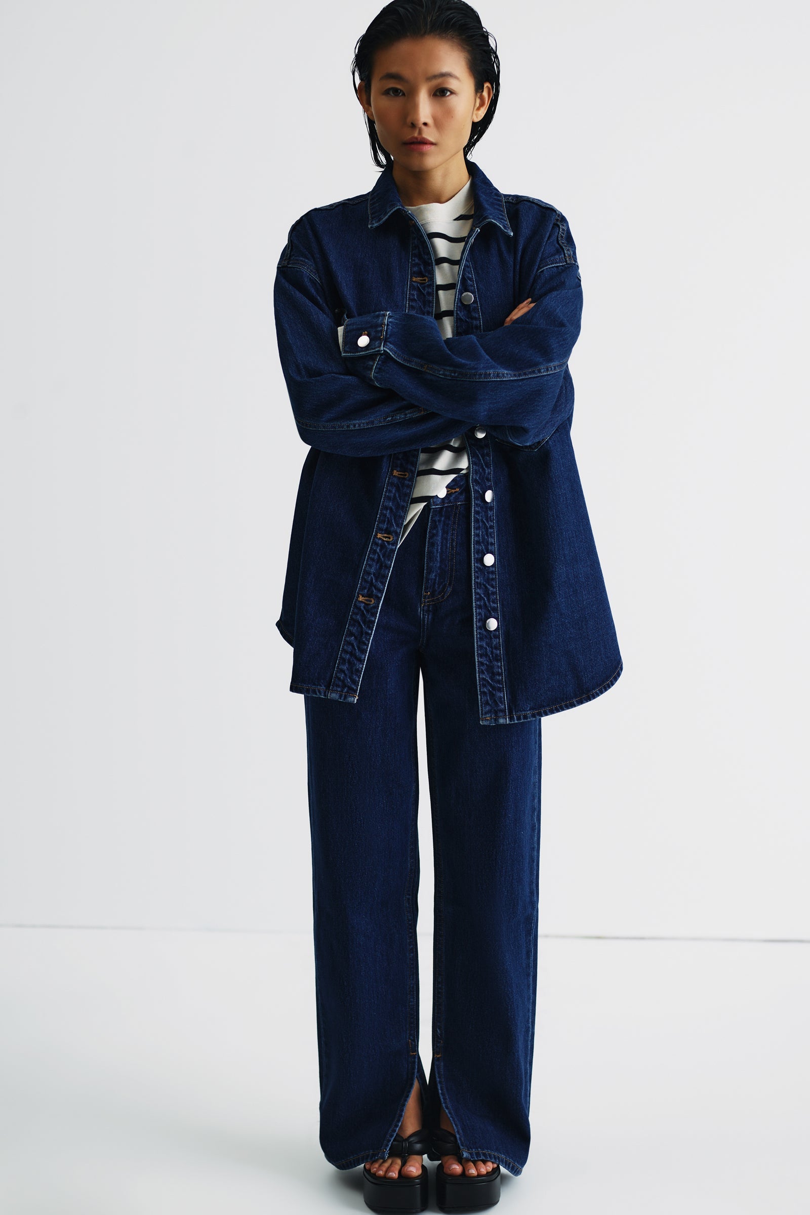 Organic Denim Overshirt