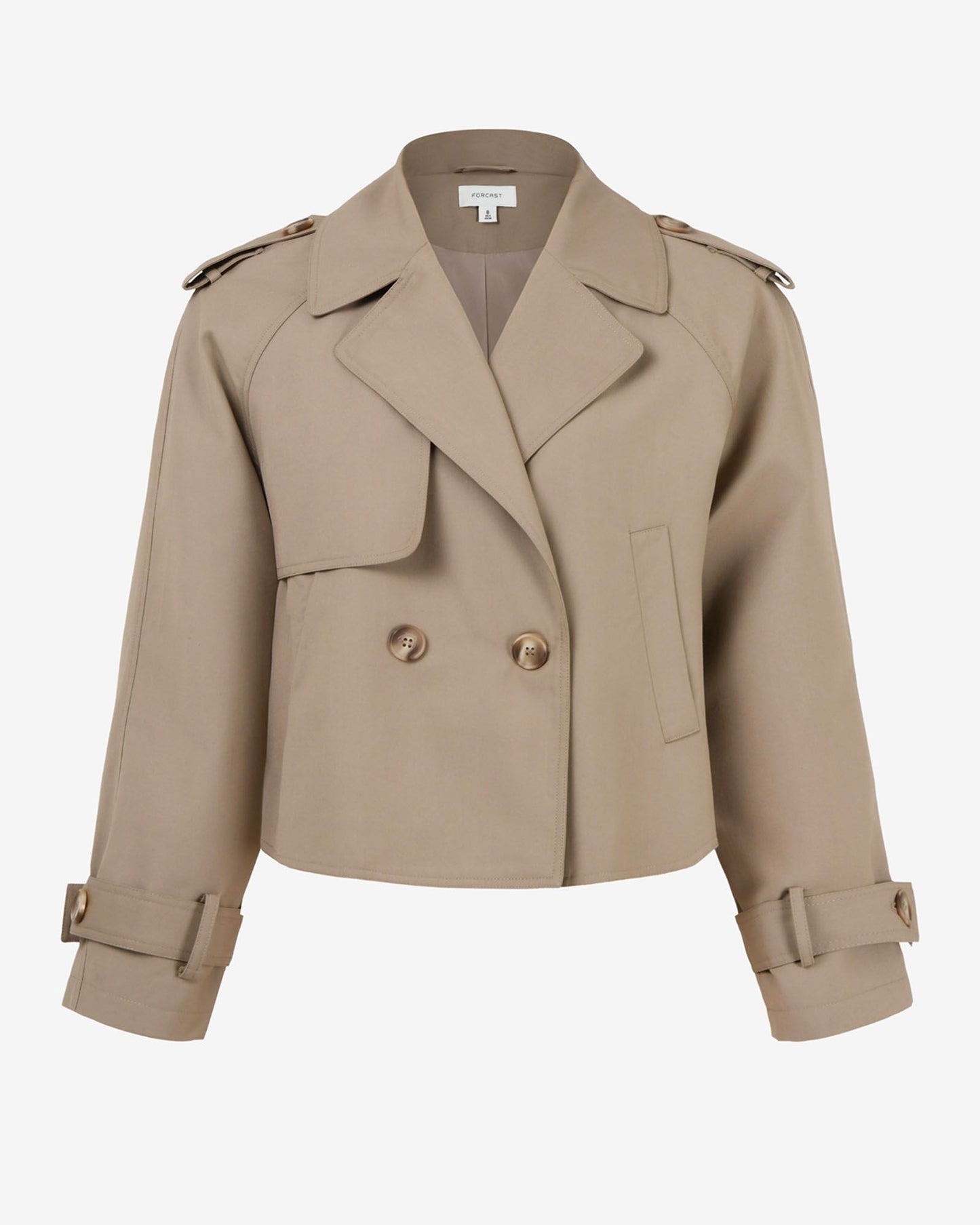 Collins Cropped Trench Coat