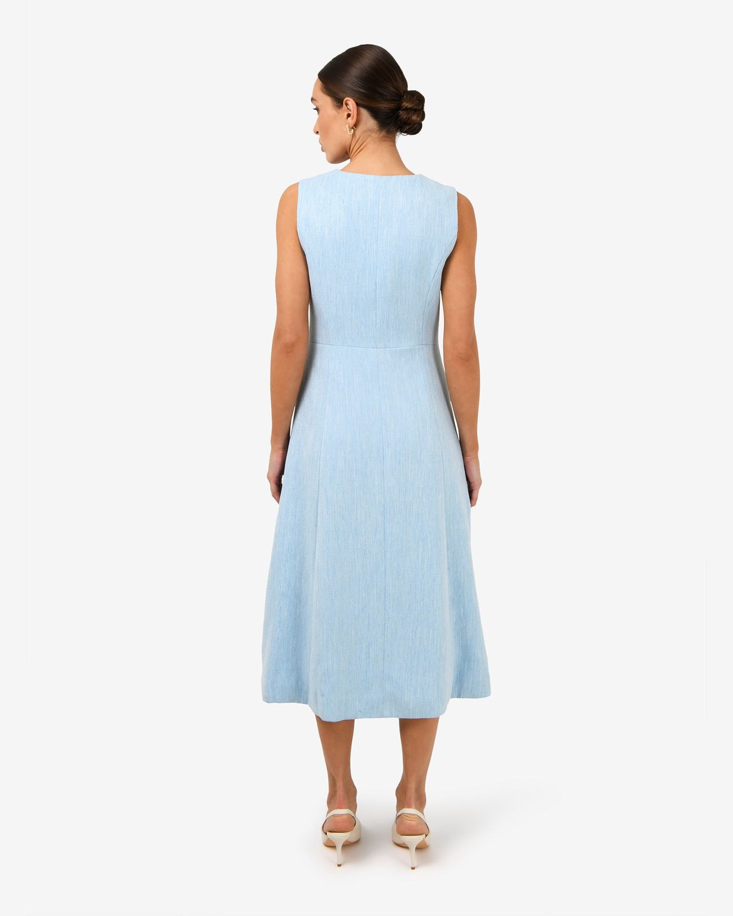 Valena Tweed Midi Dress