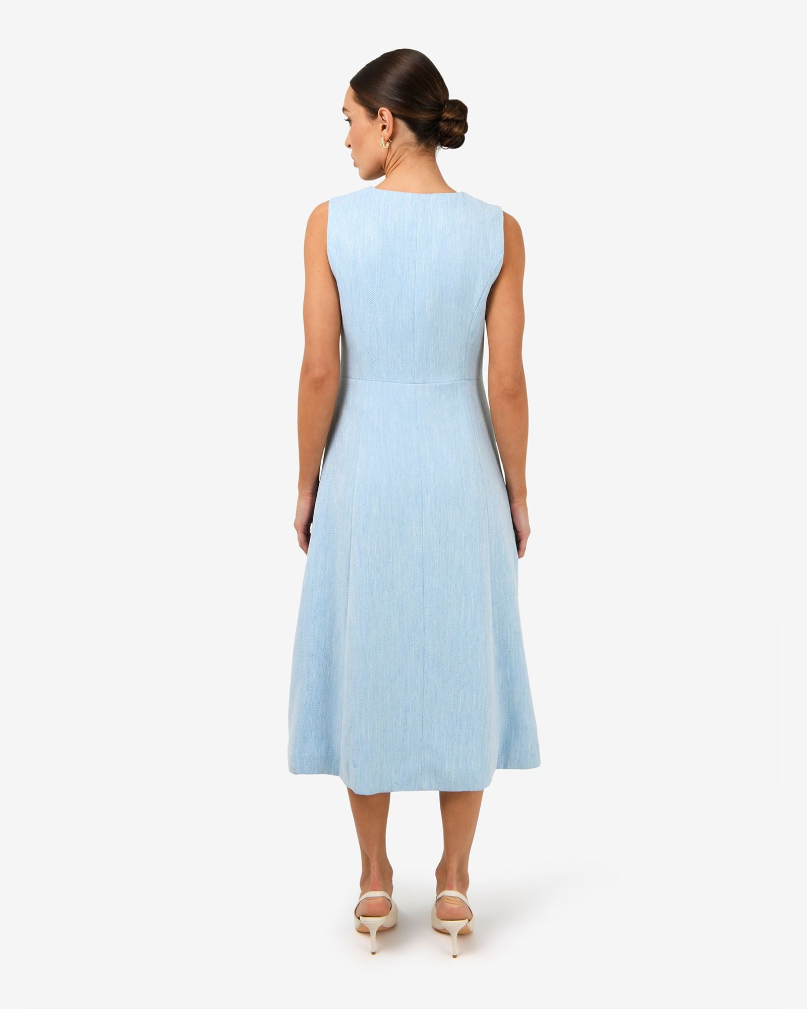 Valena Tweed Midi Dress