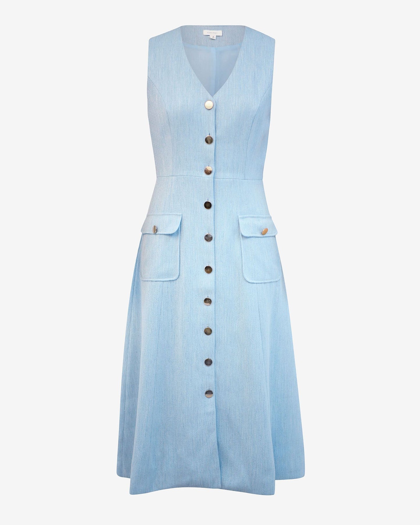 Valena Tweed Midi Dress