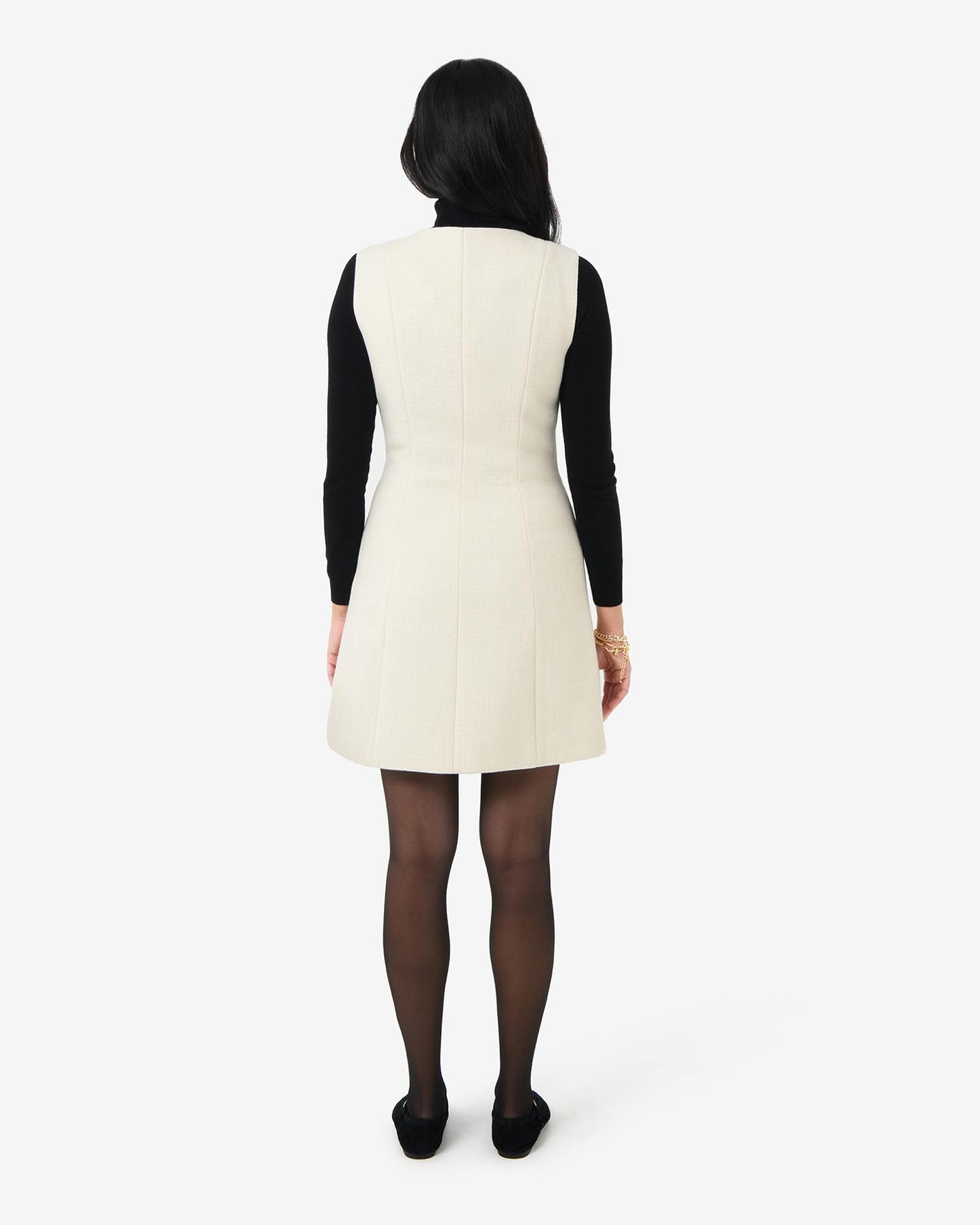 Beth Asymmetric Mini Dress