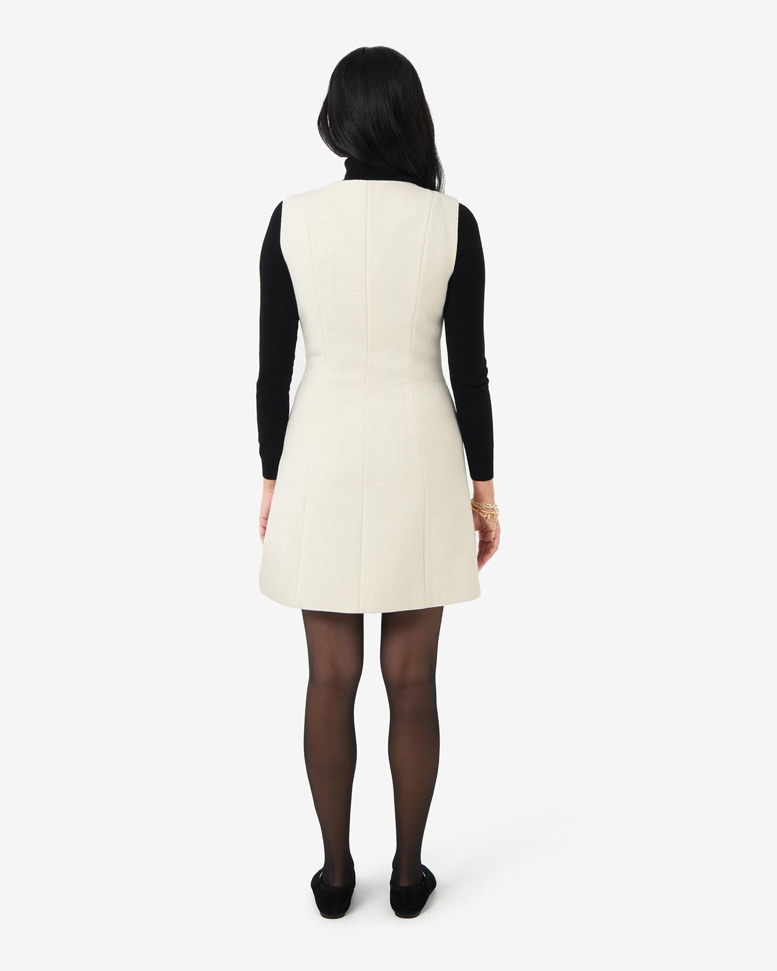 Beth Asymmetric Mini Dress